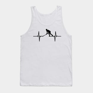 funny hockey Tank Top